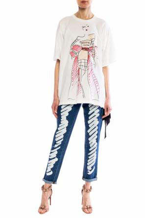 Logo-printed t-shirt, zdjęcie 2 Logo-printed t-shirt od Moschino
